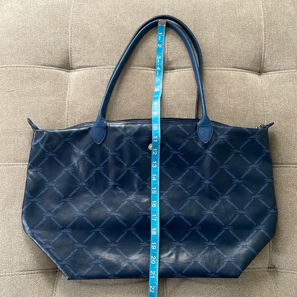 Longchamp Navy Blue Shoulder Bag - Picture 15 of 16